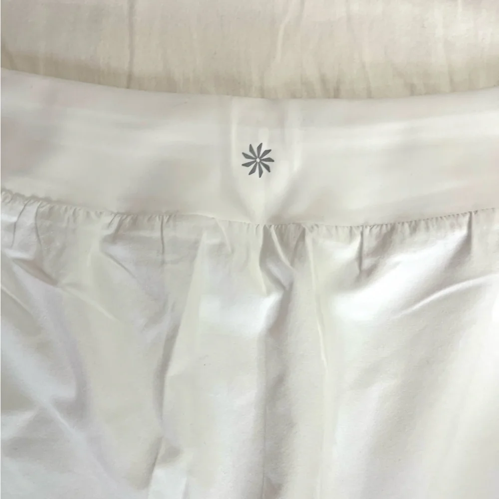NWT Athleta White Fast Route Run Skort Women’s Size Large Tennis Running